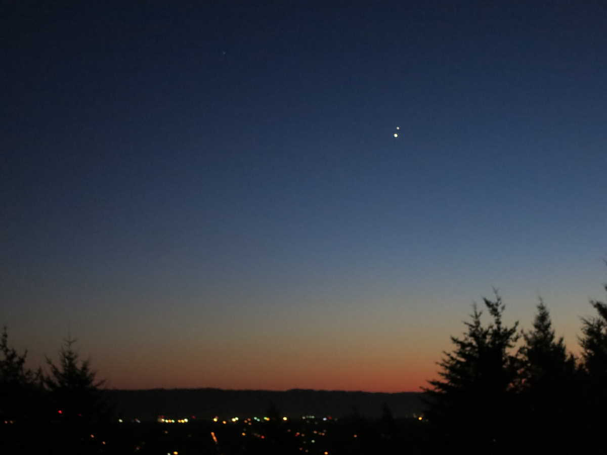 Jupiter-Venus Conjunction