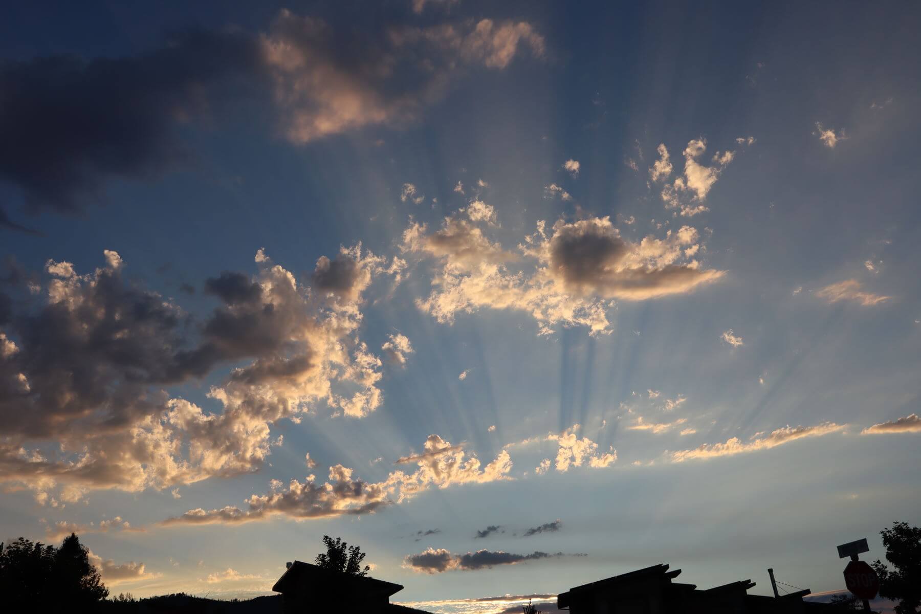 Crepuscular rays