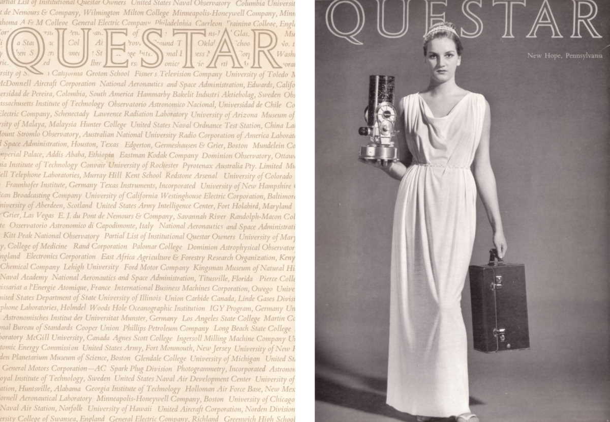 Questar’s 1964 booklet and price catalog