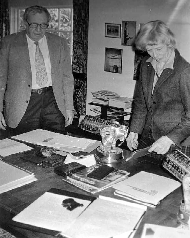 Douglas Knight and Marguerite Braymer
