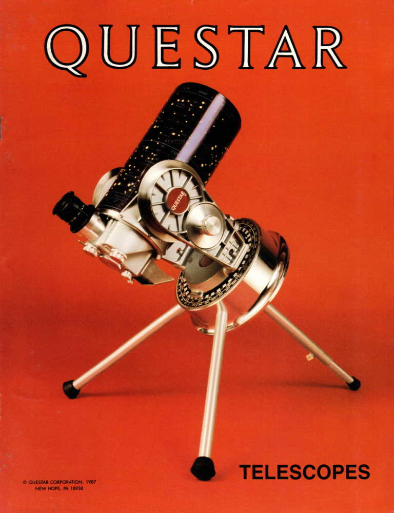 1987 Questar booklet
