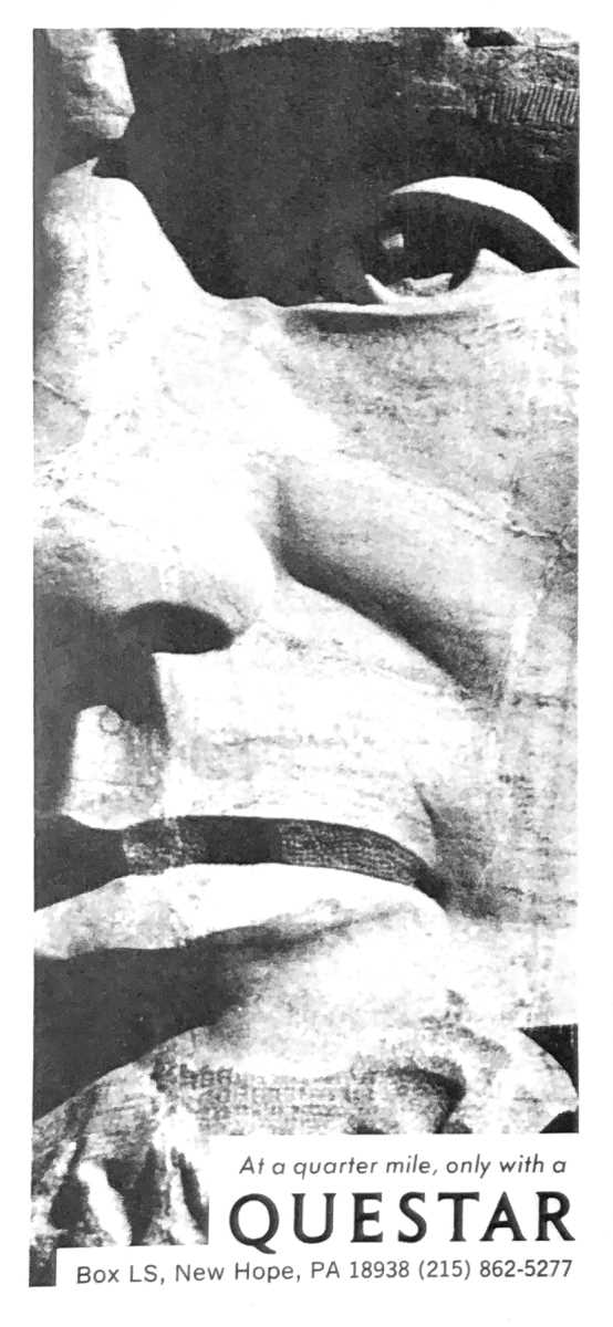 Questar advertisement, <em>Smithsonian</em>, March 1980