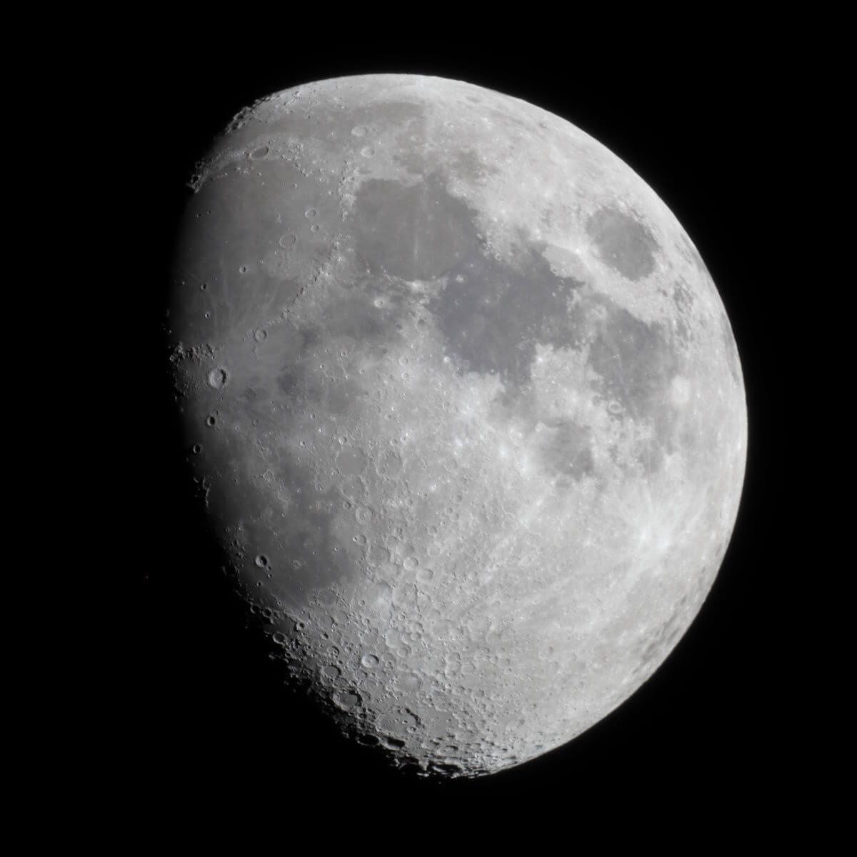 The Moon on March 19, 2024