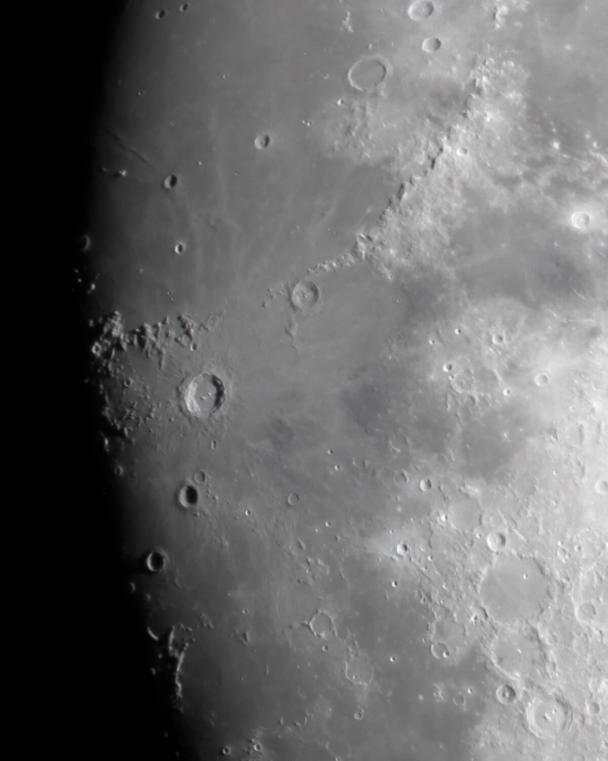 Copernicus crater and vicinity