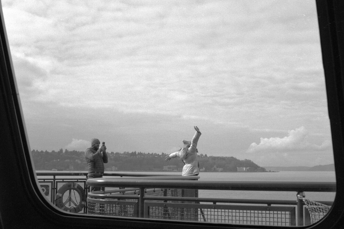On the Ferry to Bainbridge Island