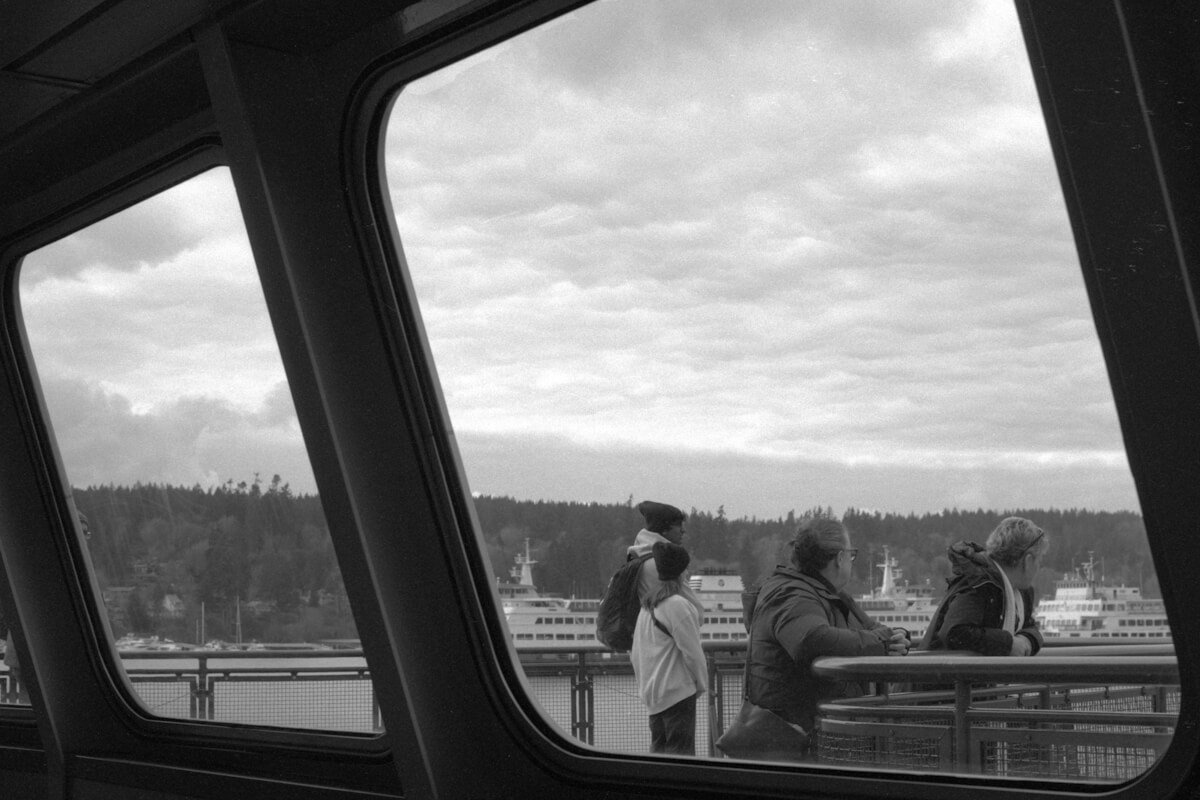 On the Ferry to Bainbridge Island