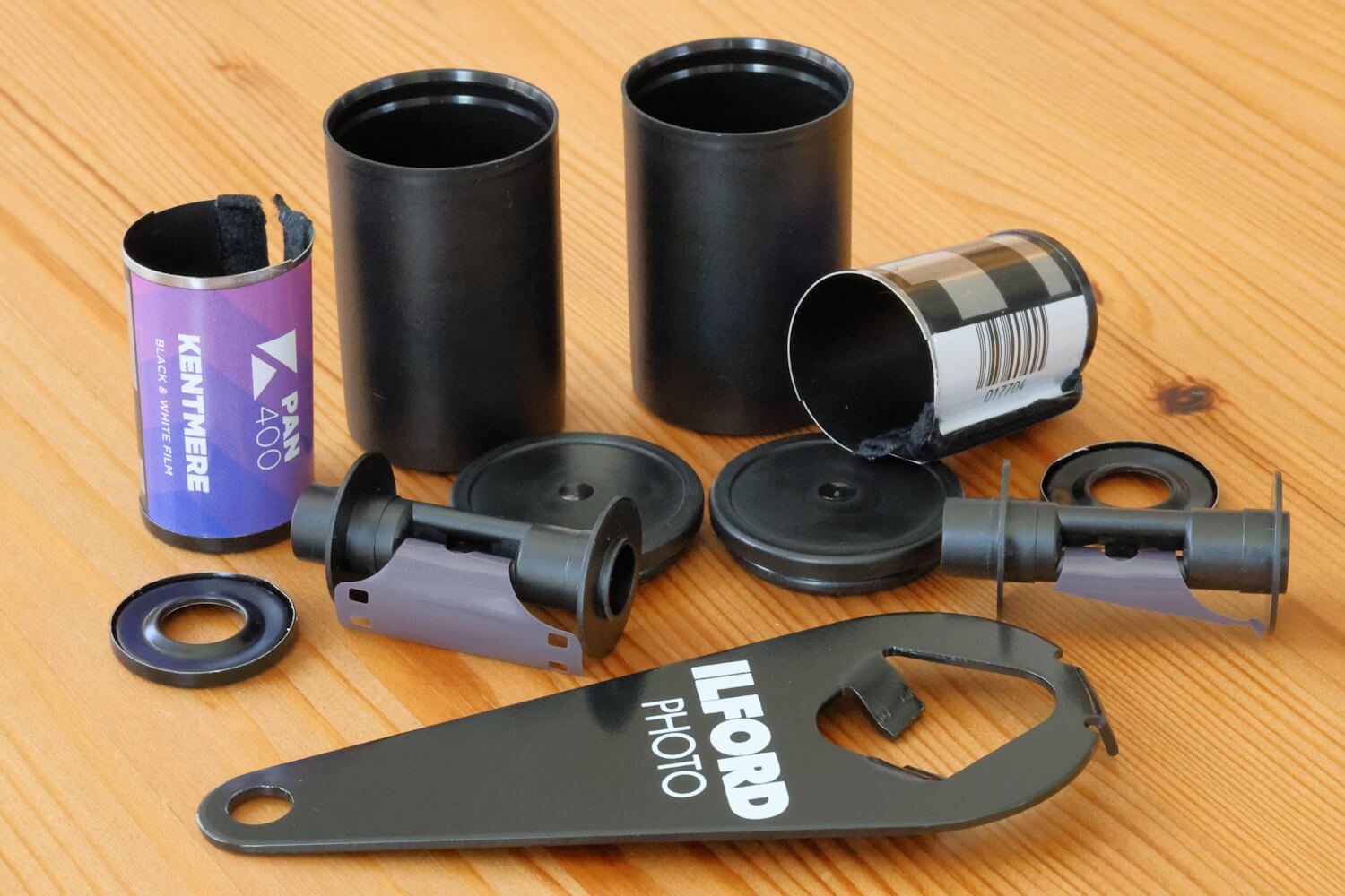 First Rolls of Film Developed at Home