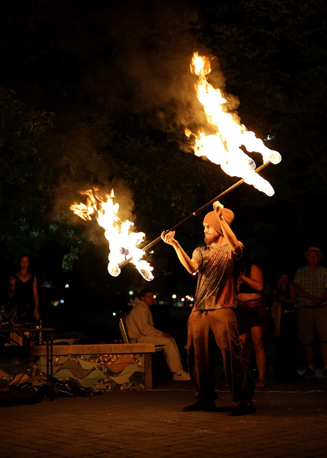 Fire Dancers, Take Two